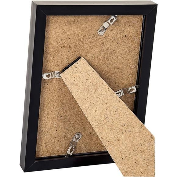 5x7 Picture Frame Set of 10, Display Pictures 4x6 with Mat or 5x7 Without Mat - Picture 5 of 6